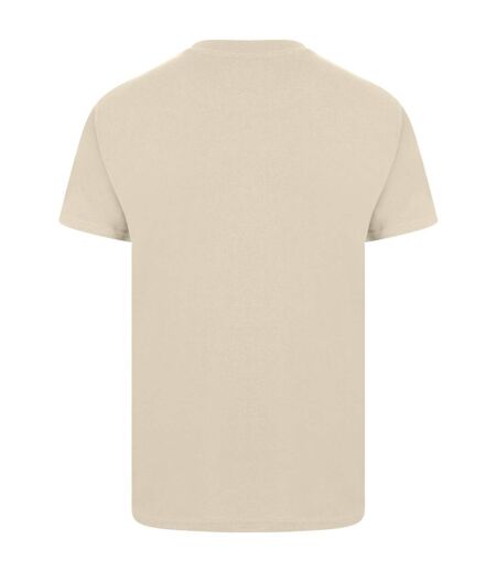 Casual Classics Mens Ringspun Cotton Longline T-Shirt (Sand) - UTAB602