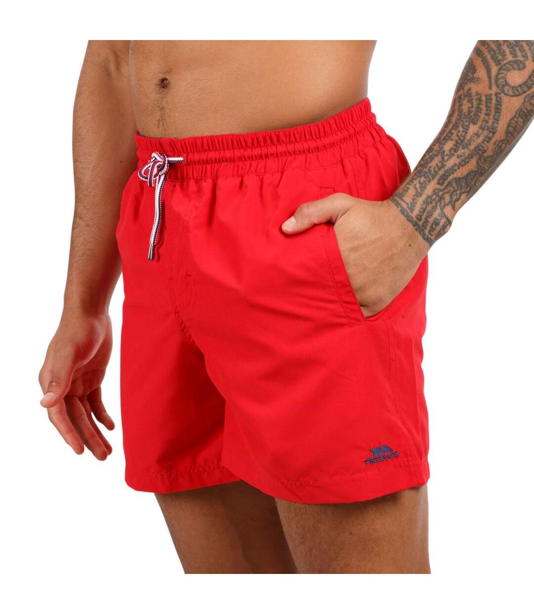 Trespass Mens Granvin Casual Shorts (Red) - UTTP3326