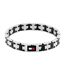 Mens Flag Logo Bracelet One Size Silver Tommy Hilfiger-1