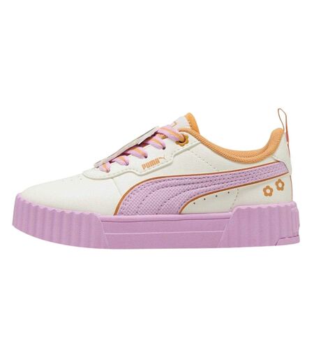 Baskets Motif/style Dora L´exploratrice Carina 3.0 Enfant Blanc Papaye Puma