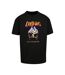 Mens Thug Passion Tupac Shakur Oversized T-shirt Noir Mister Tee-2