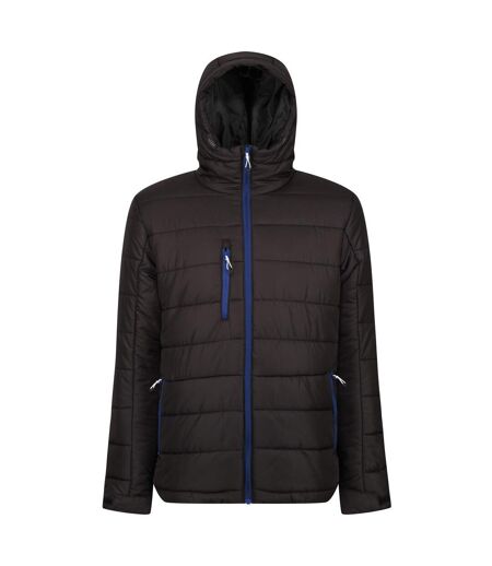 Doudoune Matelassée Navigate Homme Noir Bleu Roi Regatta