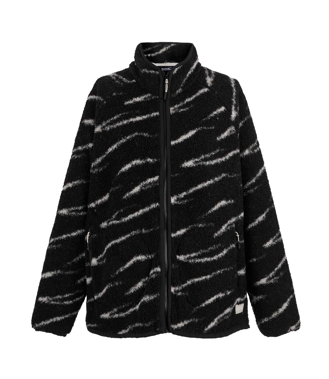 Veste Polaire Motif/style Abstrait Frankie Femme Noir Vanille Clair Regatta-2