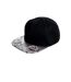 Result Mens Bronx Glitter Snapback Cap (Black/Silver) - UTPC3126