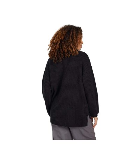 Pull Motif/style Pêcheur Femme Noir Brave Soul