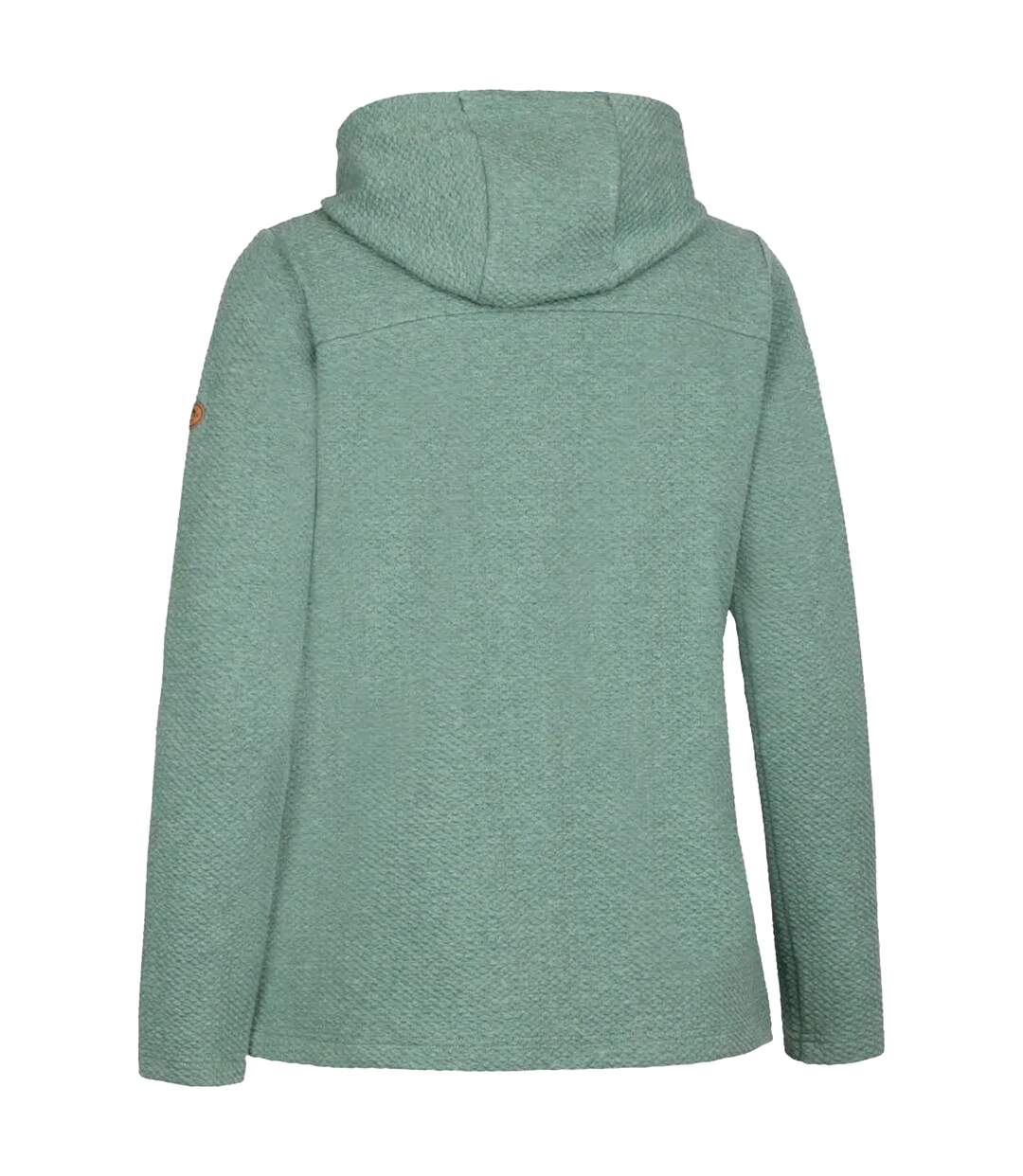Womens/ladies raniya casual hoodie green willow Trespass-2