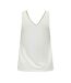 Débardeur blanc femme jdy lurex-2