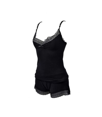 Pyjama Court Femme TWINDAY en Coton