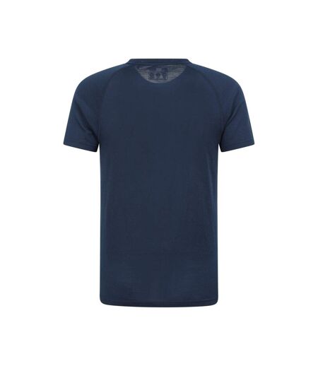 Haut thermique quest homme bleu foncé Mountain Warehouse