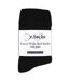 Ladies Extra Wide Winter Bed Socks with Grips | Non Slip Thermal Sleep Socks-2
