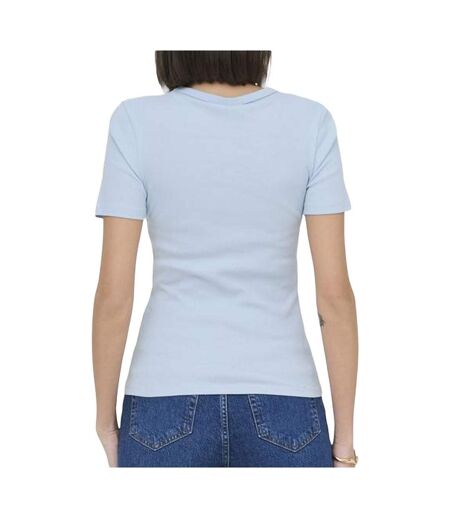 T-Shirt bleu clair femme jdy lucky
