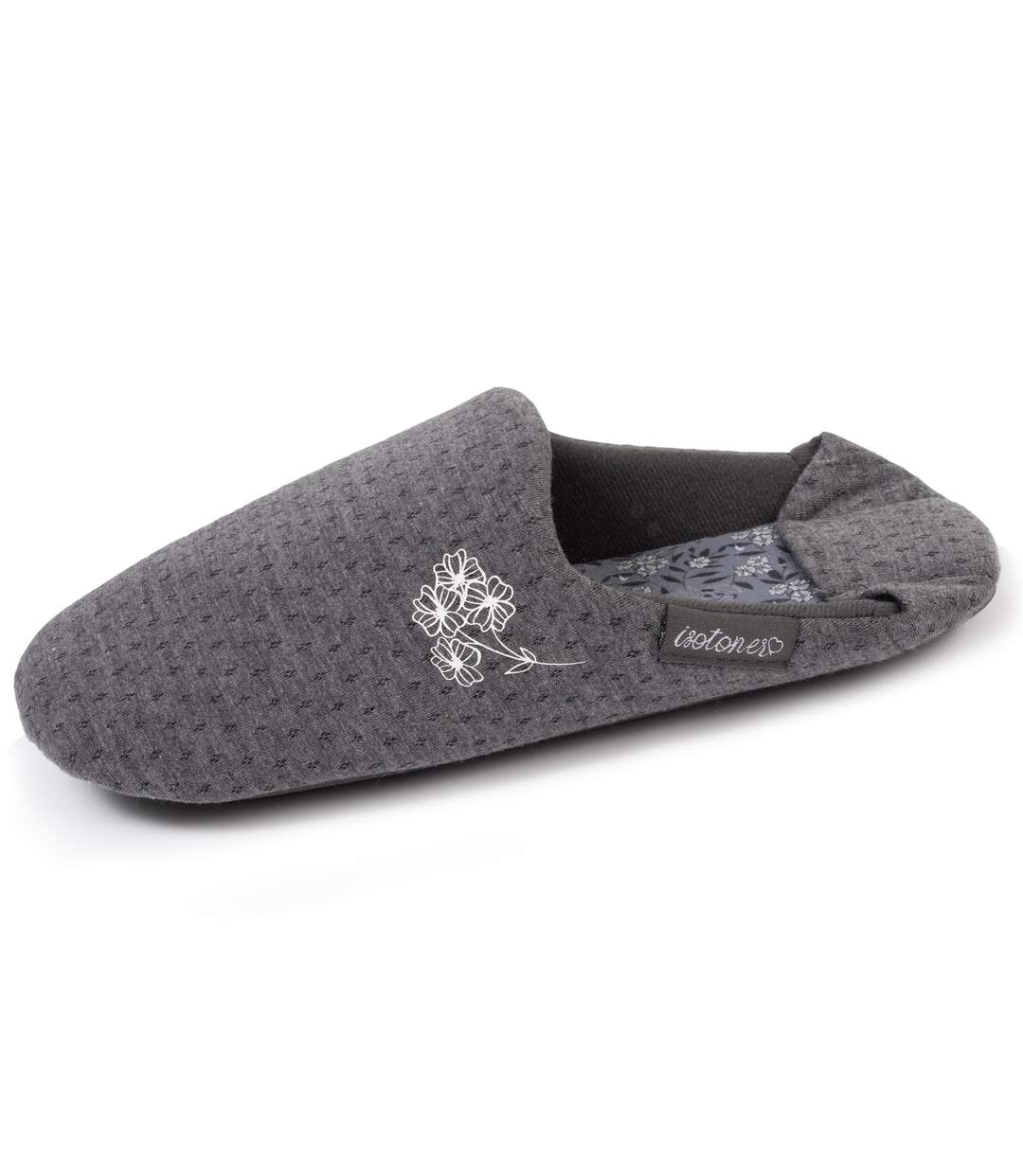 Isotoner Chaussons extra-light Mules femme semelle antidérapante-1