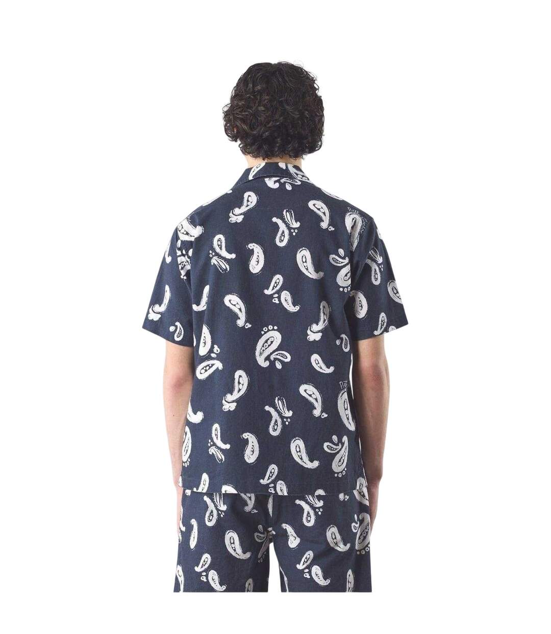 Chemise Motif/style Cachemire Widnes Homme Bleu Marine Pretty Green-3