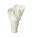 Vase Déco en Céramique Corolla 55cm Blanc-1