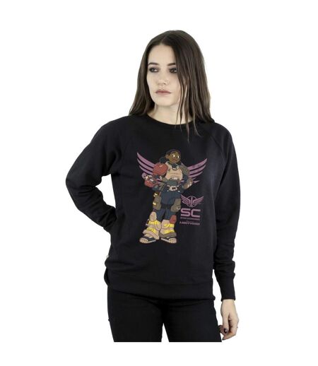 Disney Sweatshirt Lightyear Izzy Star Command - Femmes/Dames (Noir) - UTBI25194