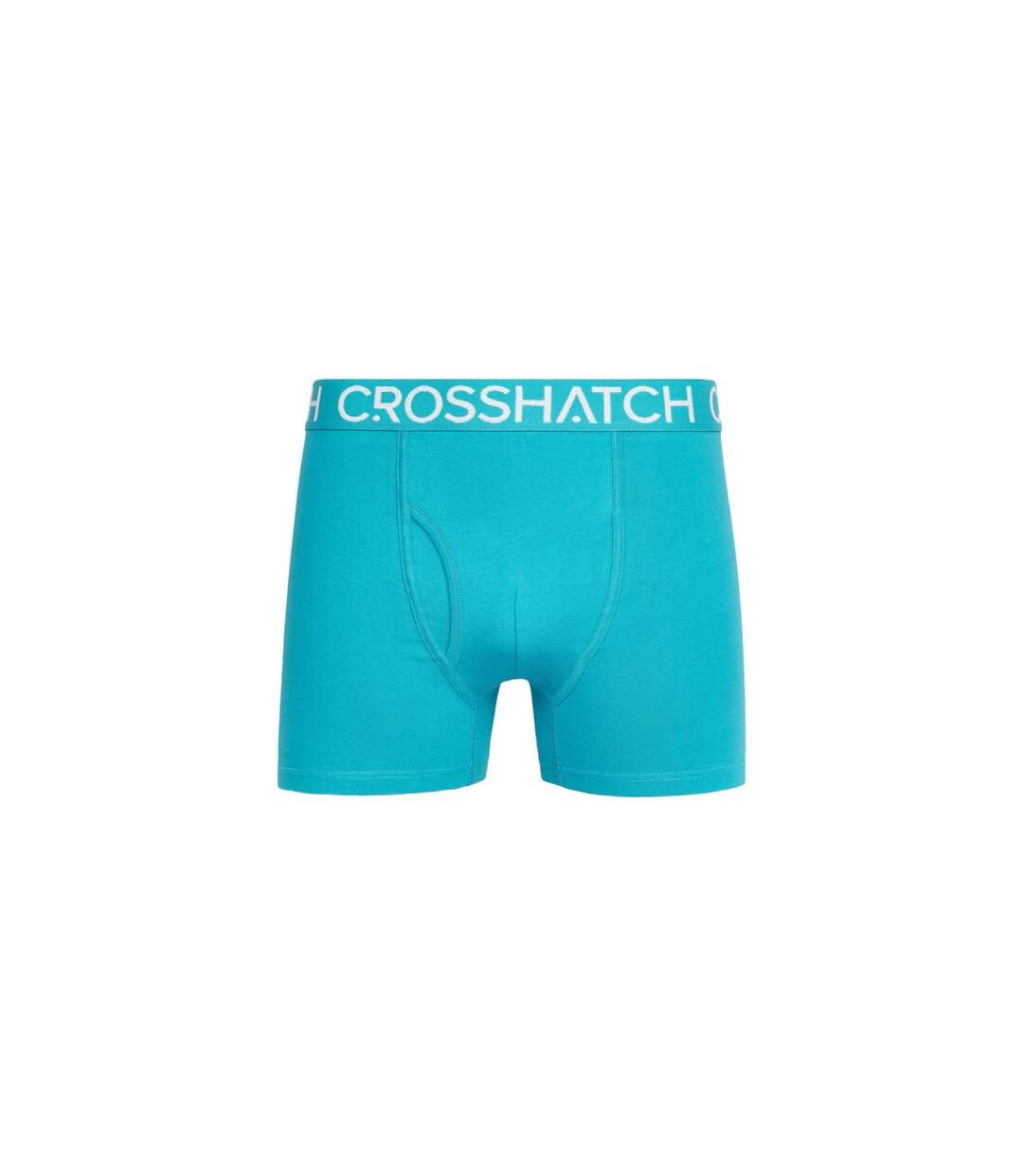 Pack Of 3  Mens Lynol Boxer Shorts  Teal Crosshatch-4