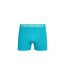 Pack Of 3  Mens Lynol Boxer Shorts  Teal Crosshatch-4