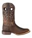 Mens Rebel Pro Full Grain Leather Wide Cowboy Boots Bay Brown Durango-4