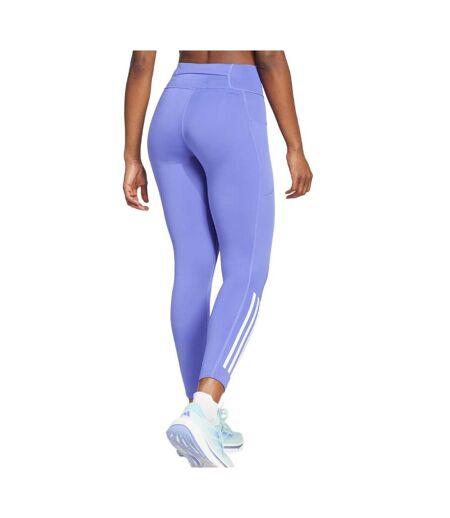 Legging violet femme adidas dailyrun 3s 7/8