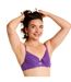 Soutien-gorge ampliforme violet Edito-2