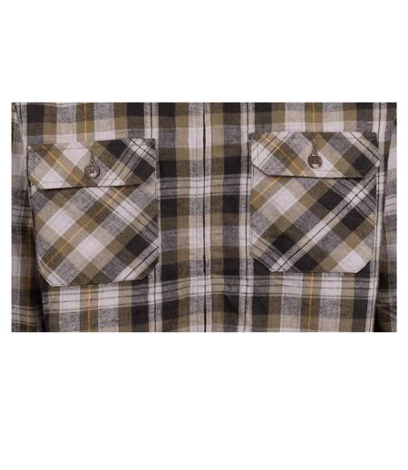 Mens Danehill Sherpa Lined Shirt Dark Vine Trespass