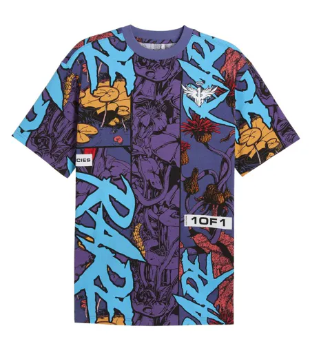 Mens Melo Phoenix Oversized T-shirt Multicoloured Puma