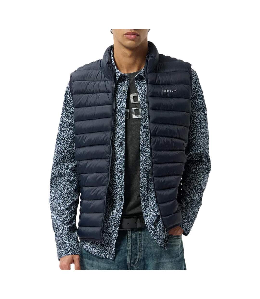 Doudoune sans manches marine homme teddy smith b-terry 12014310d - 3xl-1