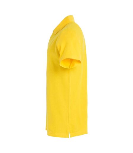 Polo Basic Homme Citron Clique