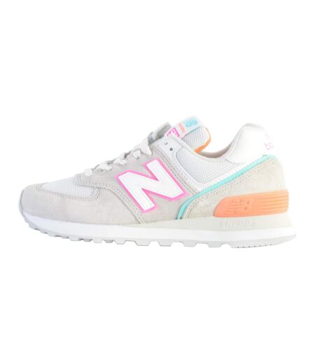 Basket Cuir New Balance 574 Femme