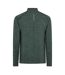 Mens Body Mapped Quarter Zip Fleece Top Pine Grey Castore-2