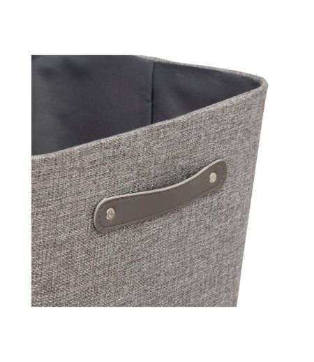 Boîte de Rangement Déco Roundy 31cm Gris