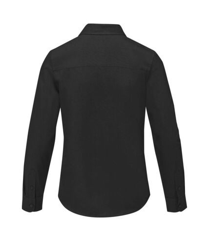 Elevate Womens/Ladies Pollux Shirt (Solid Black)