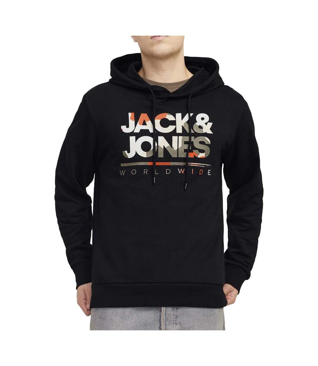 Sweat Noir Homme Jack & Jones Luke - L-1