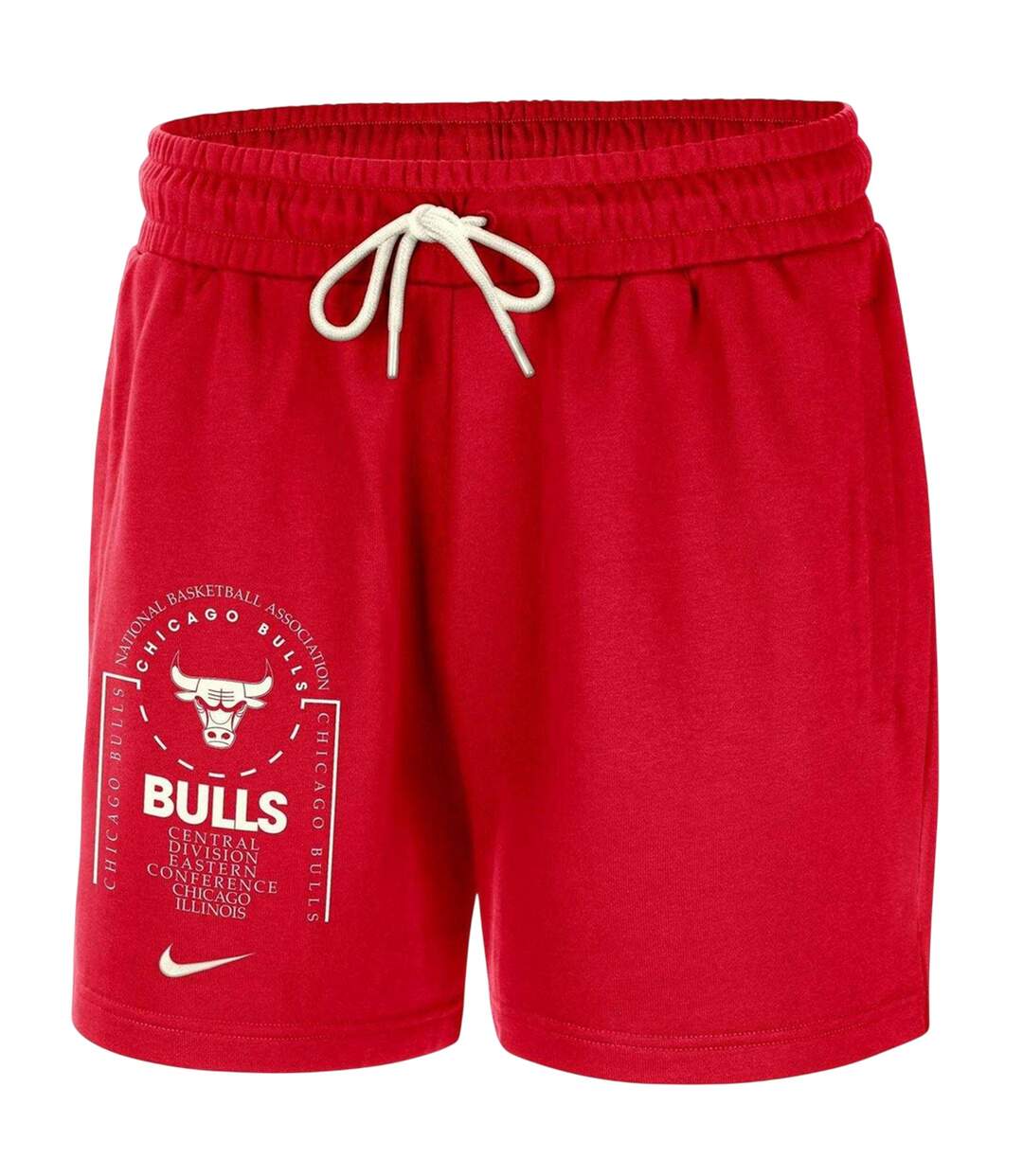 Short De Basket Motif/style Nba Homme Rouge Vif Nike-2