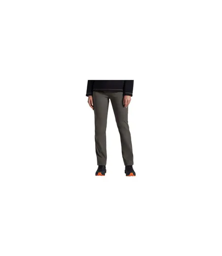 Pantalon Uni À Taille Mi-haute Kiwi Pro Femme Kaki Craghoppers