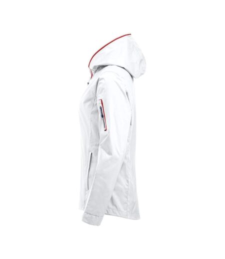 Veste à capuche seabrook femme blanc Clique