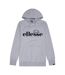 Sweat À Capuche Motif/style Logo Homme Gris Chiné Ellesse-2