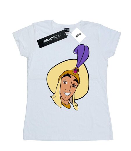 Disney - T-shirt ALADDIN PRINCE ALI FACE - Femme (Blanc) - UTBI16296