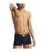 Pack Of 2  Mens Active Flex Boxer Briefs  Grey Black Adidas-3