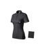 Womens/ladies Resist Heavyweight Polo Shirt Grey Rimeck-1