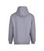 Mens Vision Heather Heavyweight Full Zip Hoodie Heather Grey Awdis-2