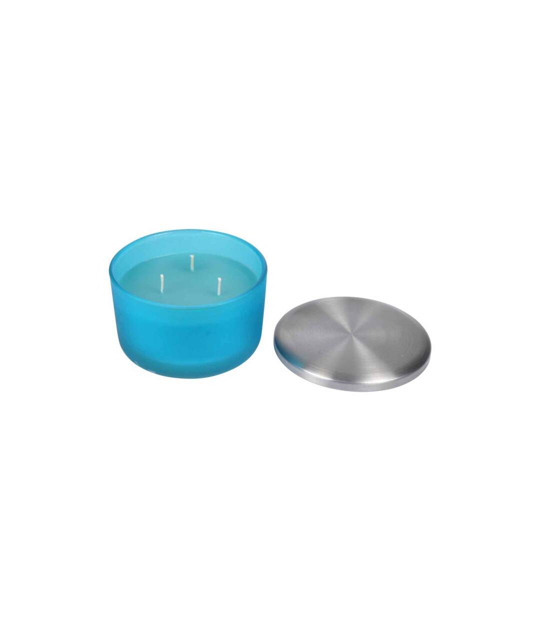 Bougie Parfumée Verrine Tropical Fresh 13cm Pluie d'Été-1