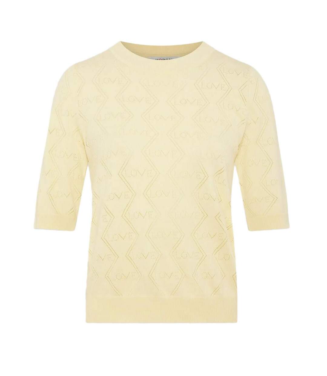 Pull écru femme morgan mika-2