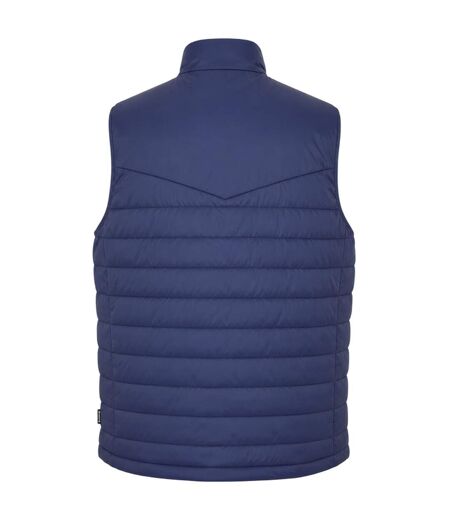 Doudoune Sans Manches Motif/style Matelassé Homme Bleu Marine Hummel