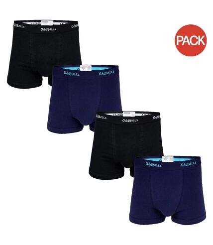 Boxers homme bleu nuit / noir OddBalls