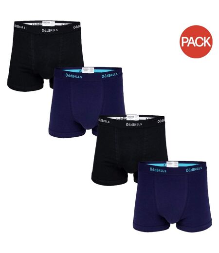 Pack of 4  Mens boxer shorts  midnight/black OddBalls