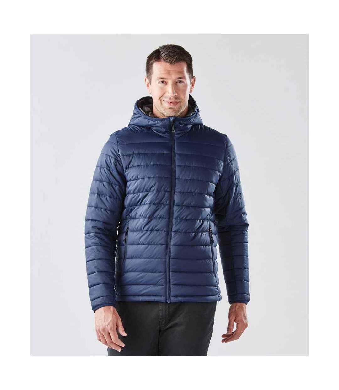 Mens Stavanger Thermal Padded Jacket Navy Graphite Grey Stormtech-1