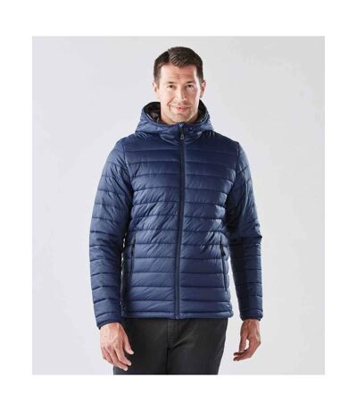 Mens Stavanger Thermal Padded Jacket Navy Graphite Grey Stormtech