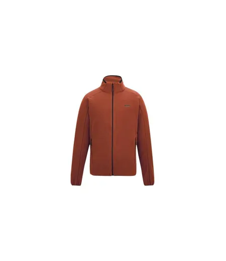 Mens Hadfield Full Zip Fleece Jacket Brick Regatta