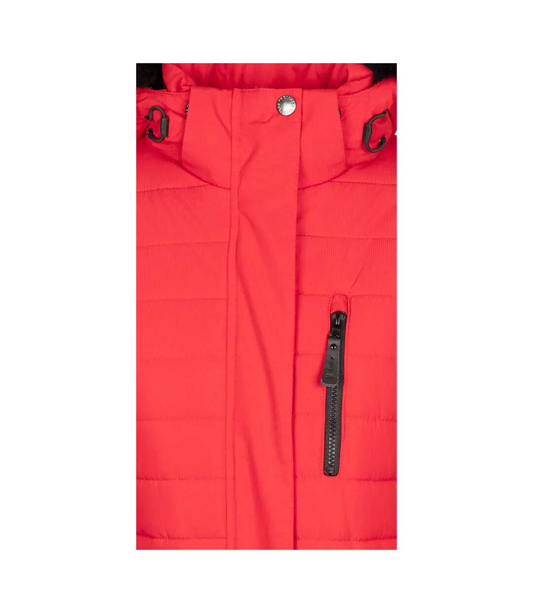 Womens/ladies Sasha Padded Jacket Red Trespass-3